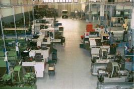 The factory inside